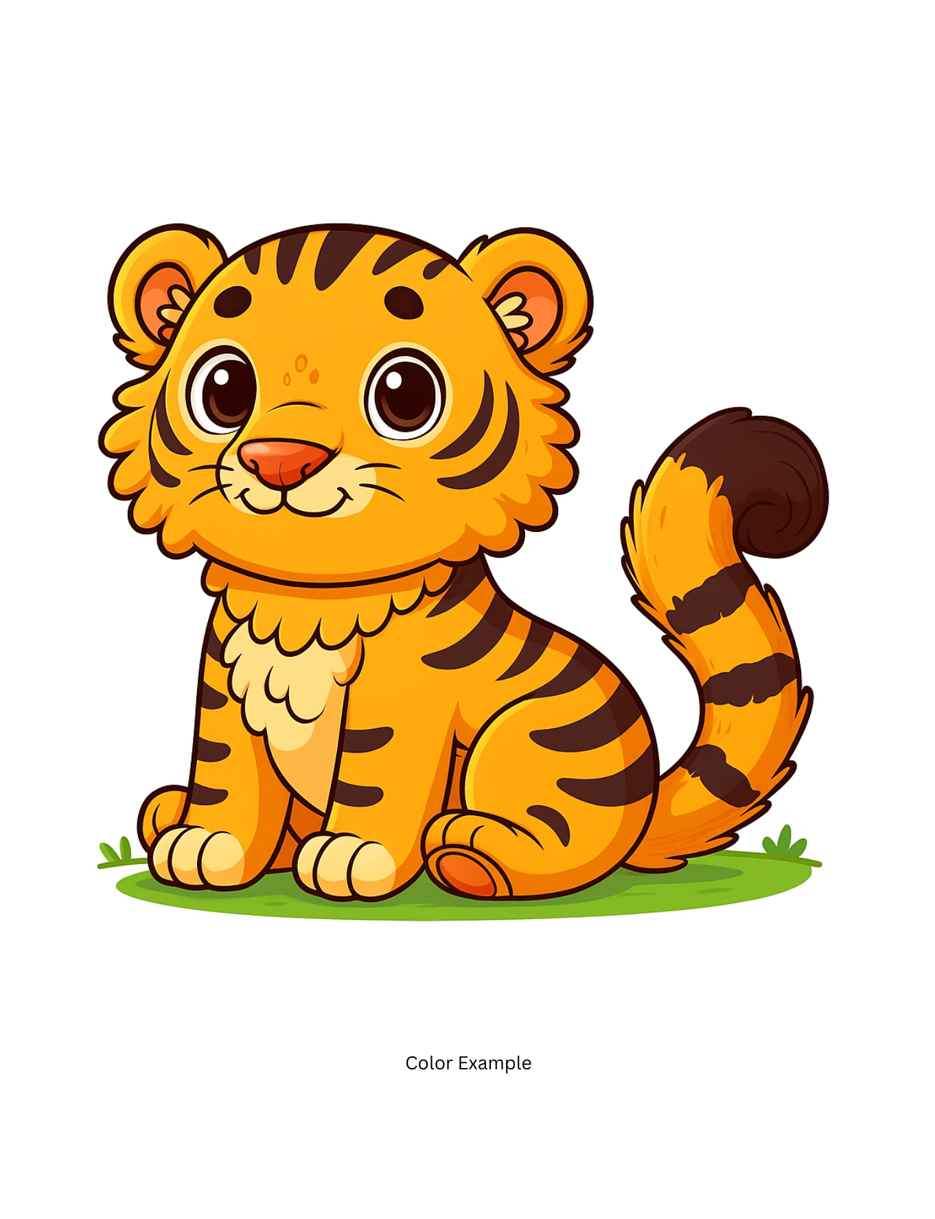 Cute Critters to Color - 8.5 x 11"