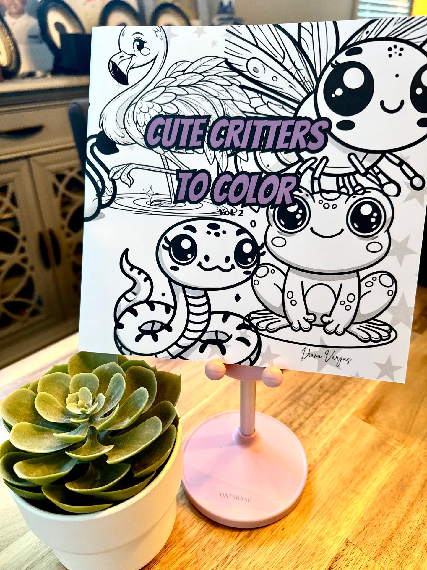 Critters to Color 8in by 8in Vol.2