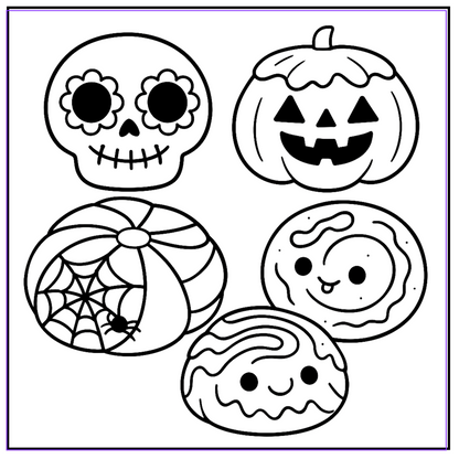 Spooky Cute Friends: Halloween Edition 2025 Paperback