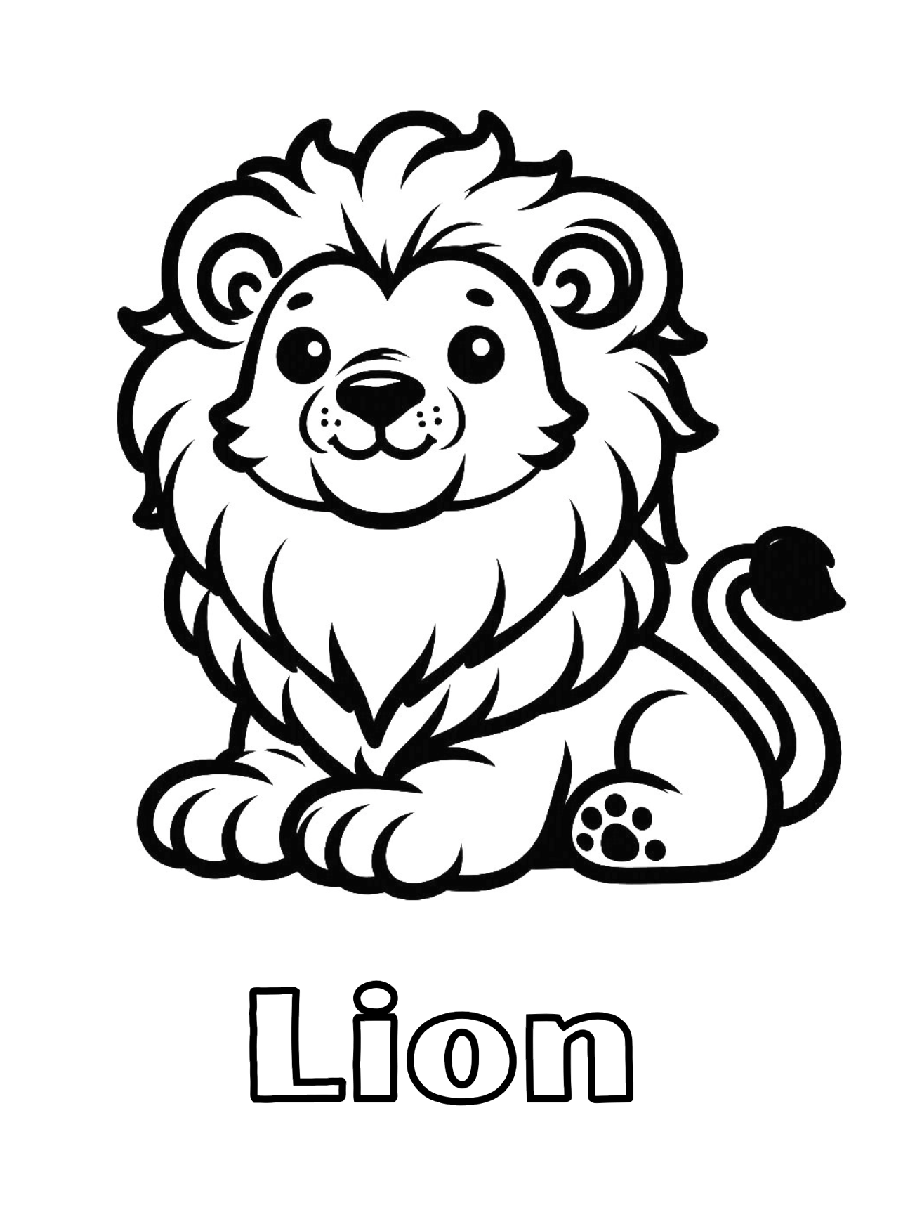 Bilingual Coloring Book for Toddlers: Spanish English Animals to Color